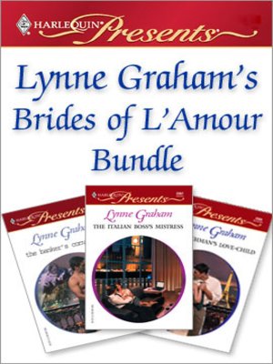 cover image of Lynne Graham's Brides of L'Amour Bundle